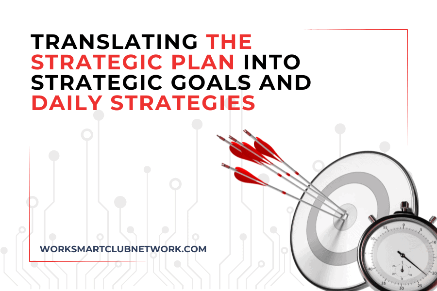 Translating the Strategic Plan into Strategic Goals and Daily Strategies