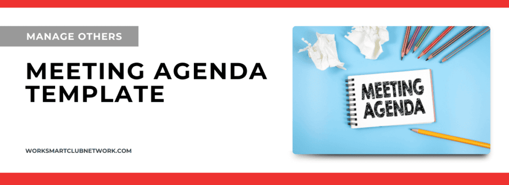 MEETING AGENDA TEMPLATE