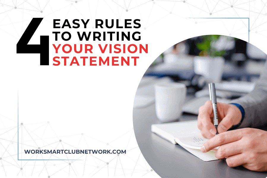 4 Easy Rules To Writing Your Vision Statement